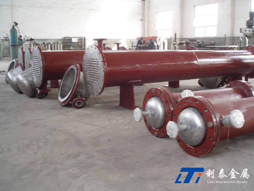 5b461d2a3aef4f41f89a20a47f399315 钛换热器、钛钢换热器、钛反映釜