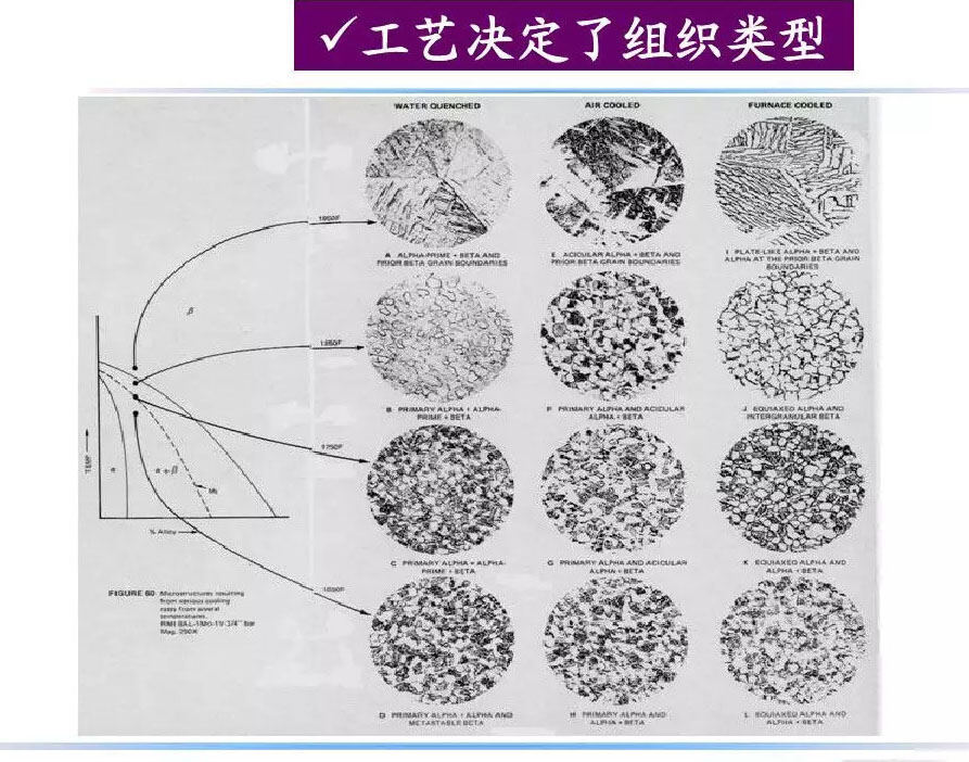 钛合金资料组织机能关系 钛合金资料组织机能关系
