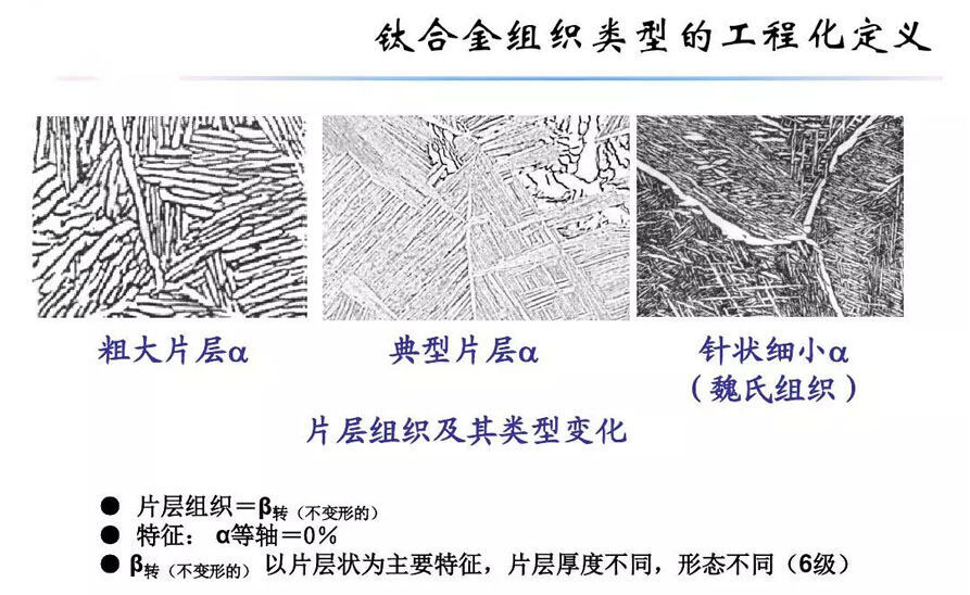钛合金资料组织机能关系 钛合金资料组织机能关系