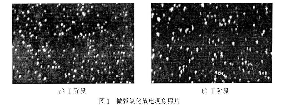 微弧氧化放电景象照片 微弧氧化放电景象照片